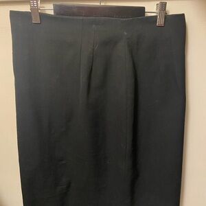 Jones New York Elegant Black Pencil Skirt